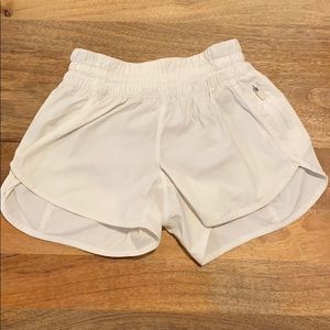 Lulu Lemon White Shorts Size 4